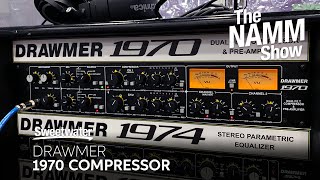 Video thumbnail for Drawmer 1970 Dual FET Compressor & Preamp at Winter NAMM 2020 by Sweetwater