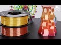Creality Filament PLA Silk Doré/Argenté, 1.75 mm, 1 kg