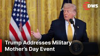 WATCH: Trump Addresses Military Mother’s Day Event | Urgent Iran Peace Talks & U.S. Next Move | AC15
