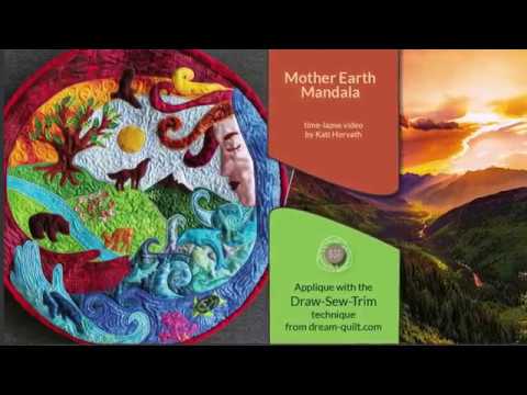 How it was made - Mother Earth Mandala (DST / Time-lapse)