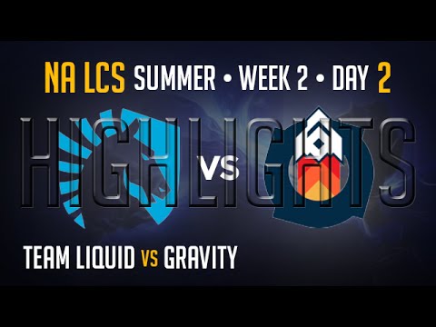 Team Liquid vs Gravity HIGHLIGHTS | Week 2 NA LCS Summer Split 2015 S5 | TL vs GV W2