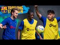 DEMBÉLÉ, DE JONG & PEDRI all complete full training