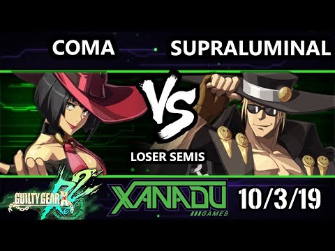 F@X 322 GGXRD2 - Coma (I-No) Vs. Supraluminal (Johnny) Guilty Gear XRD Rev 2 Losers Semis