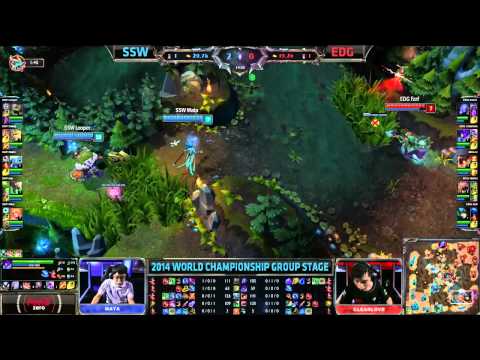 SSW vs EDG (21.09.2014) | LoL World Championship 2014