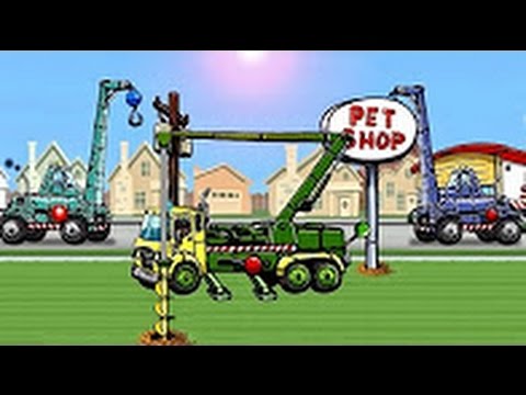 Drill Truck & Crane - Trucks for Children | Trucks Cartoons for Kids | Diggers WORK for Children