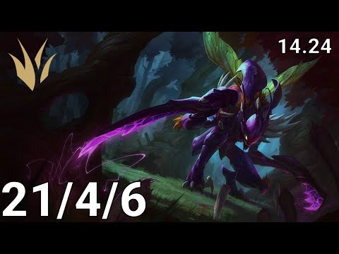 Kha'Zix Jungle vs Nidalee - EUW Master | Patch 14.24