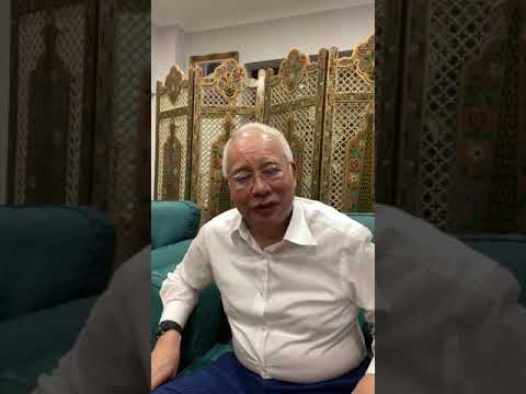 Happy birthday wish from najib