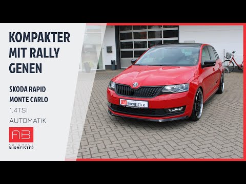 Kompakter mit Rally Genen 🏁🏜 - Skoda Rapid Spaceback Monte Carlo 1.4TSI Automatik 2017 22 265