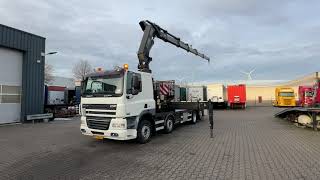 DAF CF 85.360 8x2*6 HIAB 42T/m Crane *NL-Truck* flatbed truck for sale - Image 4 | Autoline DAF CF 85.360 8x2*6 HIAB 42T/m Crane *NL-Truck* flatbed truck | Image 4 - Autoline