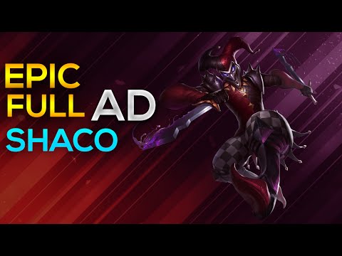 EPIC FULL AD SHACO GAME!!