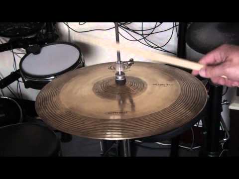 Diril cymbals Taiwan Aggressive serie 15 inch Hi Hat Testing Film mpg