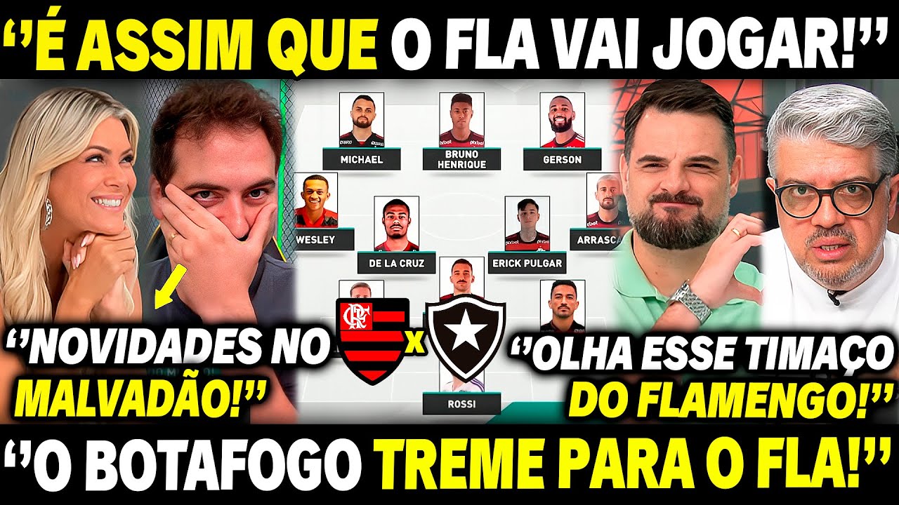 🚨 MÍDIA PALPITA O CLÁSSICO NO RIO! ''O MALVADÃO VAI COM TUDO PRA CIMA DO BOTAFOGO NO MARACANÃ!''
