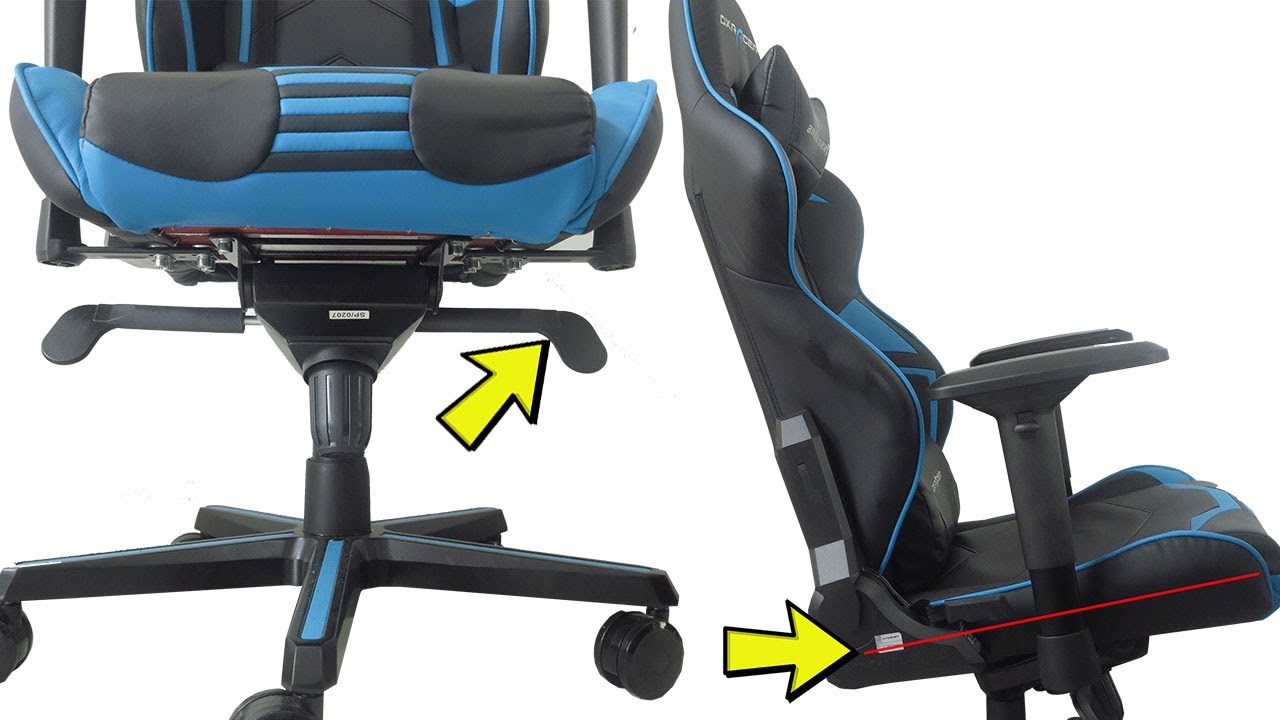 Using a gaming chair tilt mechanism