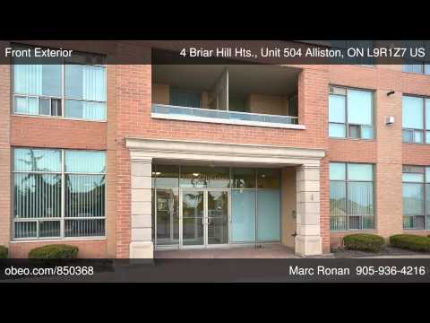 4 Briar Hill Hts., Unit 504 Alliston ON L9R1Z7