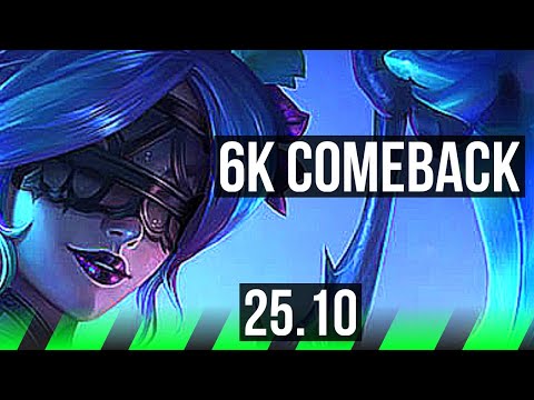 ELISE vs KINDRED (JGL) | 6k comeback, 66k DMG, Legendary | KR Master | 25.10