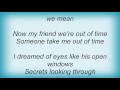 Sam Phillips - Out Of Time Lyrics