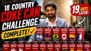 I Finally Completed the 18 Country Coca-Cola World Cup Can Collection! 🏆 | Days 15–19