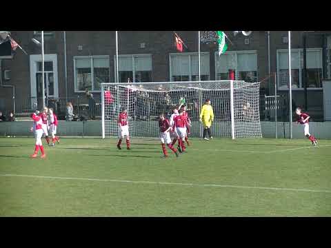 ONA JO15-1 - UVV JO15-2 oefenwedstrijd 1ste helft deel 1