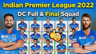 IPL 2022: Delhi Capitals Final Squad | DC Full Players List IPL 2022 in Telugu | Aadhan Sports