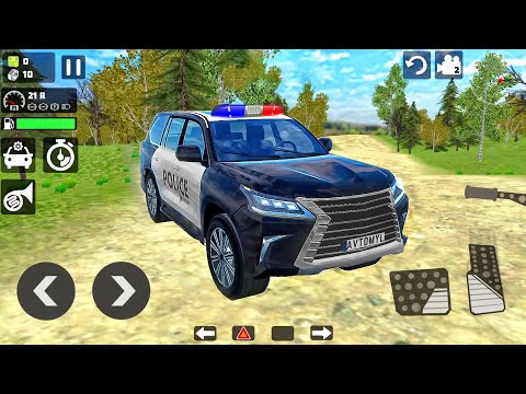 Offroad LX 570 City Driving Simulator - Luxury Police Car (SUV Driver) - New App GamePlay