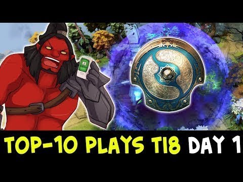 TOP 10 plays of TI8 — main qualifiers Day 1