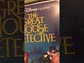 My Comparison Of 2 Different Versions Of Great Mouse Detective 1986 With A Special Bonus