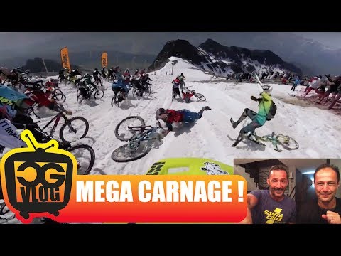 MEGA CARNAGE at MEGAVALANCHE 2017 Alpe d’Huez - Multi Cam w/ Commentary - CG VLOG #190