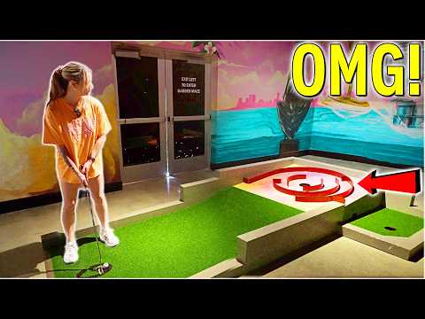 We Found an EPIC One of a Kind Mini Golf Course!