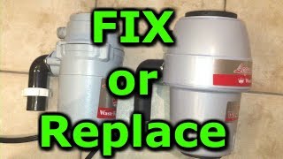 Garbage Disposal removal and replacement installation if Disposer not working Waste King