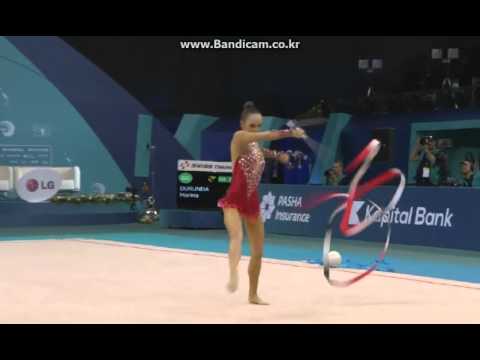 Marina Durunda (AZE) 2014 RG European Championships AA Ribbon