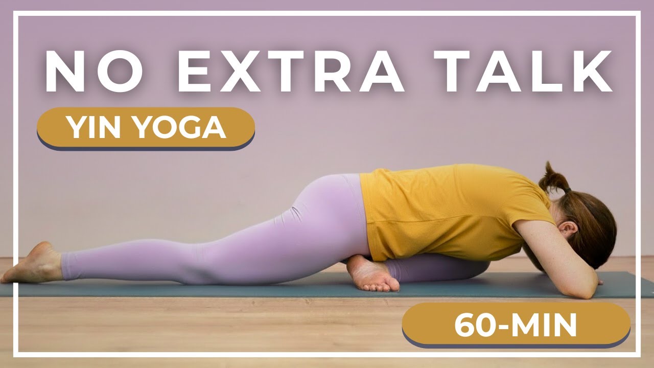 Silent Deep Yin Yoga — Yin Yoga class, 60 minutes