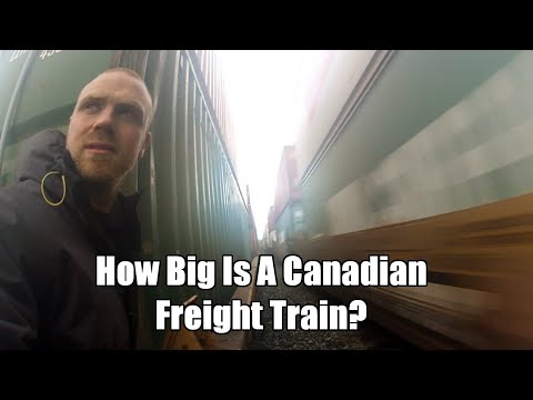 How Big Is A Canadian Freight Train?