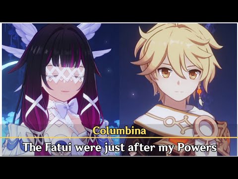Columbina reveals why she left Fatui Harbingers | Cutscene | Genshin Impact