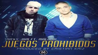 Nicky Jam Ft Maluma - Juegos Prohibidos (Remix)(Con Letra) VIDEO OFICIAL