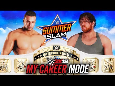 WWE 2K18 My Career Mode - Ep 28 - INTERCONTINENTAL TITLE MATCH!!