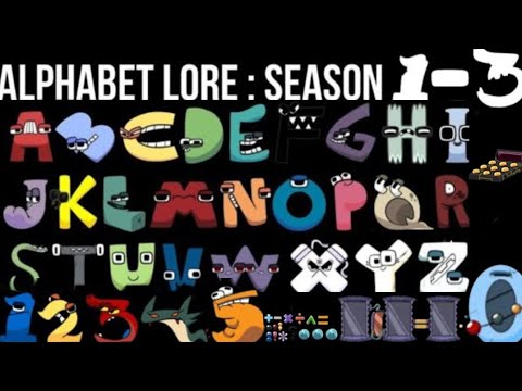 ALPHABET LORE : SEASON 1-3