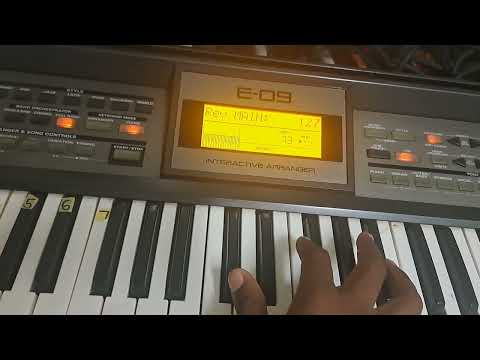 Roland e09 itende settings for good Bass and soft brightness