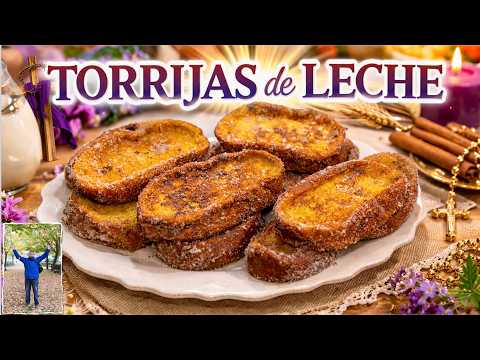 TORRIJAS DE LECHE Receta fácil con trucos ☕🧉 Tostadas de Carnaval Torrades de Santa Teresa ☕🧉