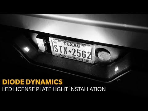 Diode Dynamics LED License Plate Light Installation | 2022 Chevrolet Silverado 1500 RST