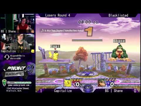 Blacklisted PM Bracket LR3: Capitulize (Pikachu) vs. BS | Shane (DK)
