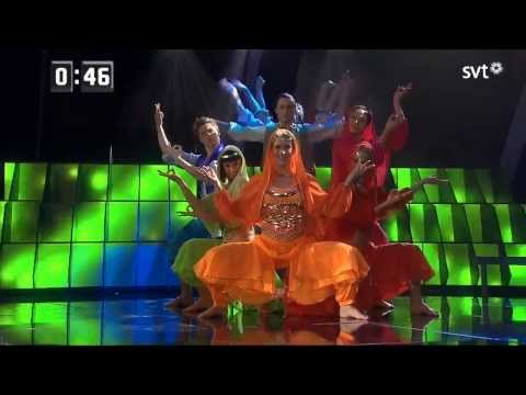 Danny Saucedo & Gina Dirawi - In The Club (Bollywood Version) - Melodifestivalen 2013