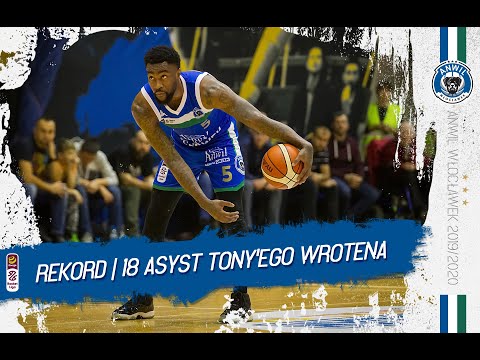 Rekord Anwilu | 18 asyst Tony'ego Wrotena