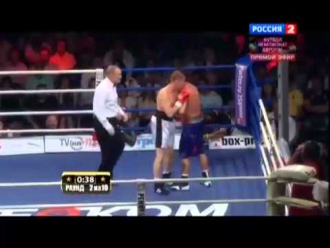 Claudinei Lacerda Casca vs Eduard Troyanovsky CSKA Moscou,Russia 20 06 2012 pt 1
