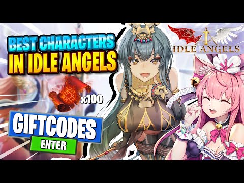 I Found Some SERIOUSLY AMAZING Characters In Idle Angels! (18+) [Secret Code] - YouTube