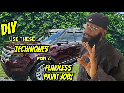 How To Achieve A Flawless Paint Job (Automotive Paint Techniques)