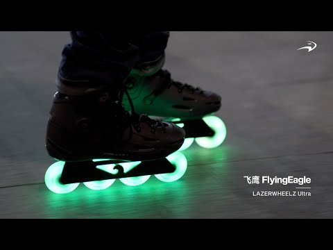 FlyingEagle LAZERWHEELZ Ultra  -  Night Freeskating in Spain feat. Robert Guerrero and Ricardo Lino