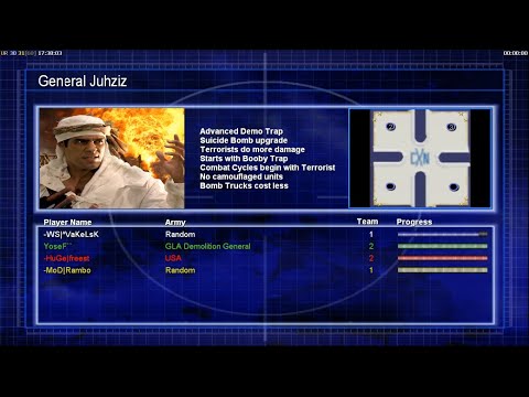 2v2 CXN With - freestyler - C&C Generals Zero Hour