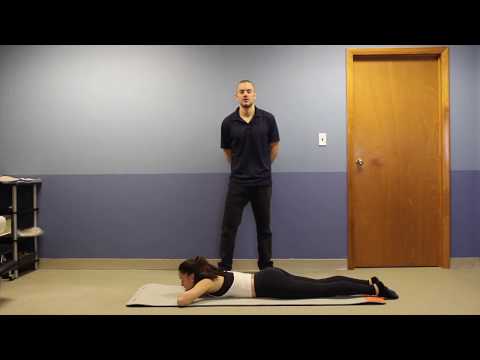 McGill Tummy Lie - Lower Back Pain Relief