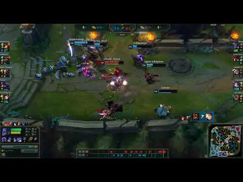 League of legends - 1 v 5 penta kill on Shen top