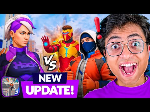 New Hacker Girl Update in SPIDER FIGHTER 3d😱 Crazy Superpowers